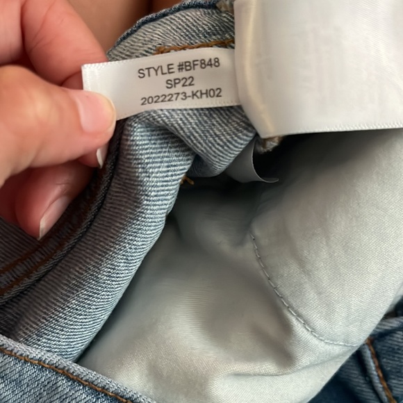 “J.Crew: Mid-rise flare crop” Great condition, lighter wash - Picture 8 of 10